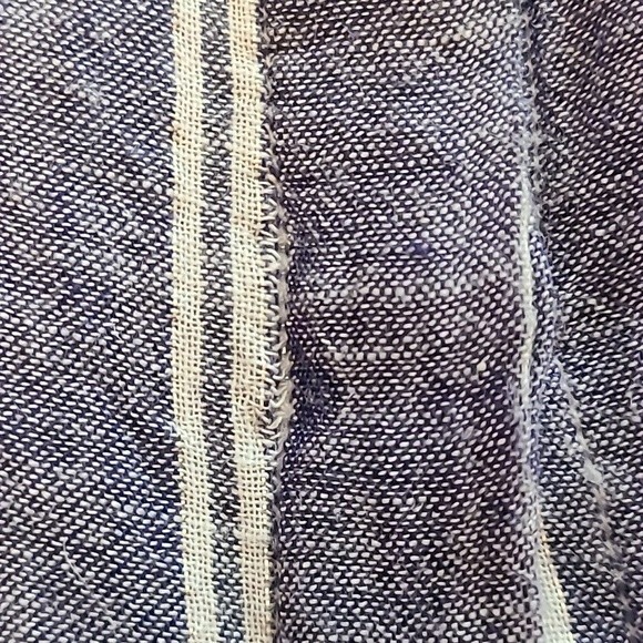 Rails Sydney Collared Artic Stripe Linnen Button Down Blouse Size XS - Picture 16 of 16